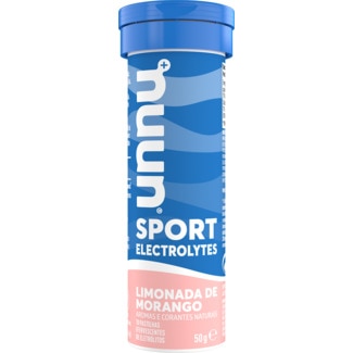 Eletrólitos Sport Limonada de Morango 10 Pastilhas Efervescentes embalagem 45 g - Nuun