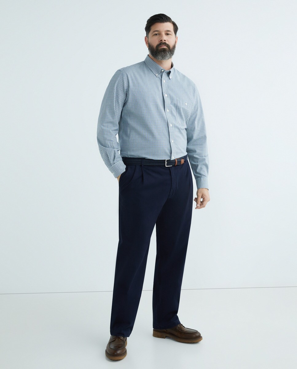 Pantalon chino deux plis