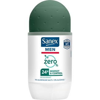 Desodorizante Roll-On embalagem 50 ml - Sanex Zero %
