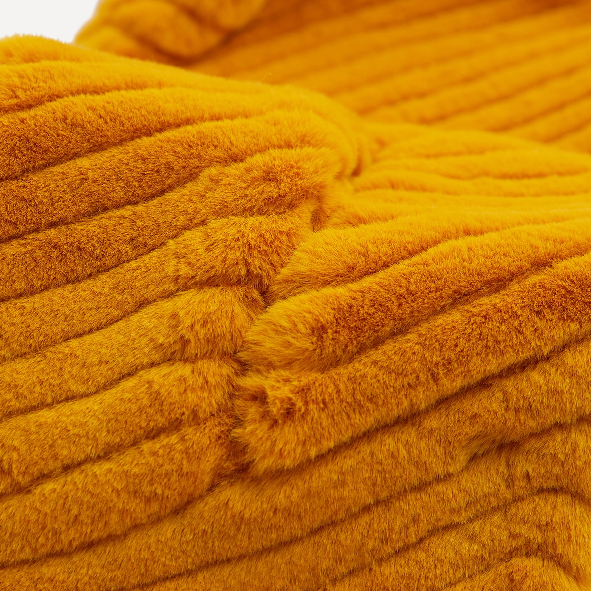 Cachecol Vesubio em Polipele Mostarda-2