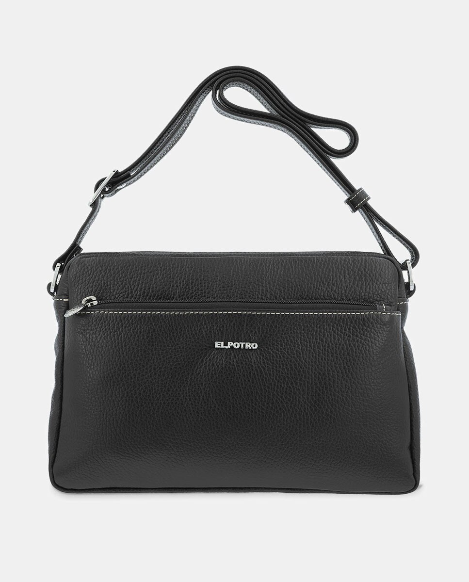 Sac à bandoulière avec applique de la marque