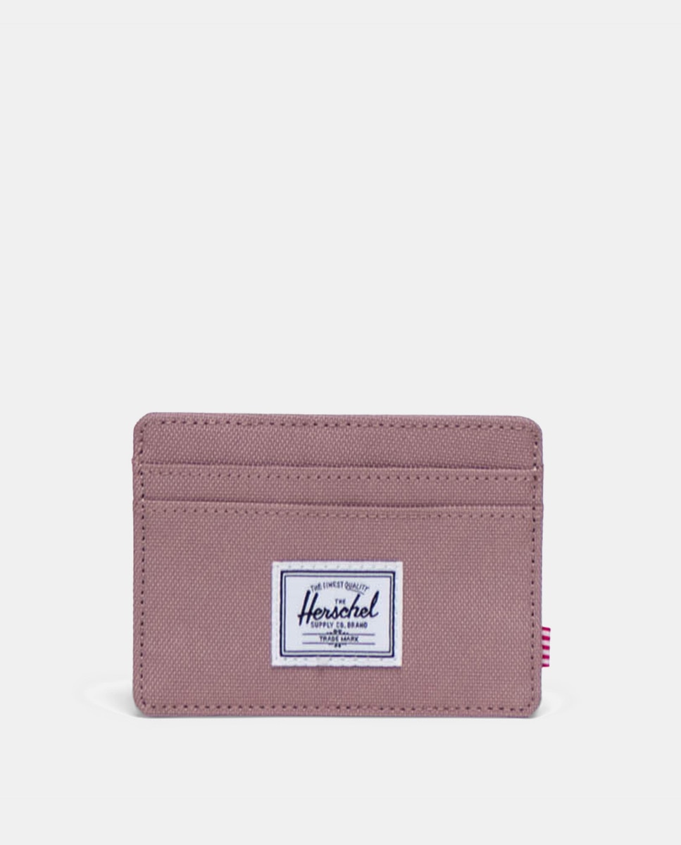 Porta-Cartões Charlie Supply - Rosa Rosa-1