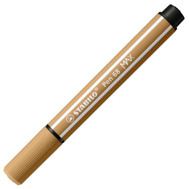 Imagen 0 de Rotulador punta biselada Pen 68 MAX STABILO Ocre oscuro