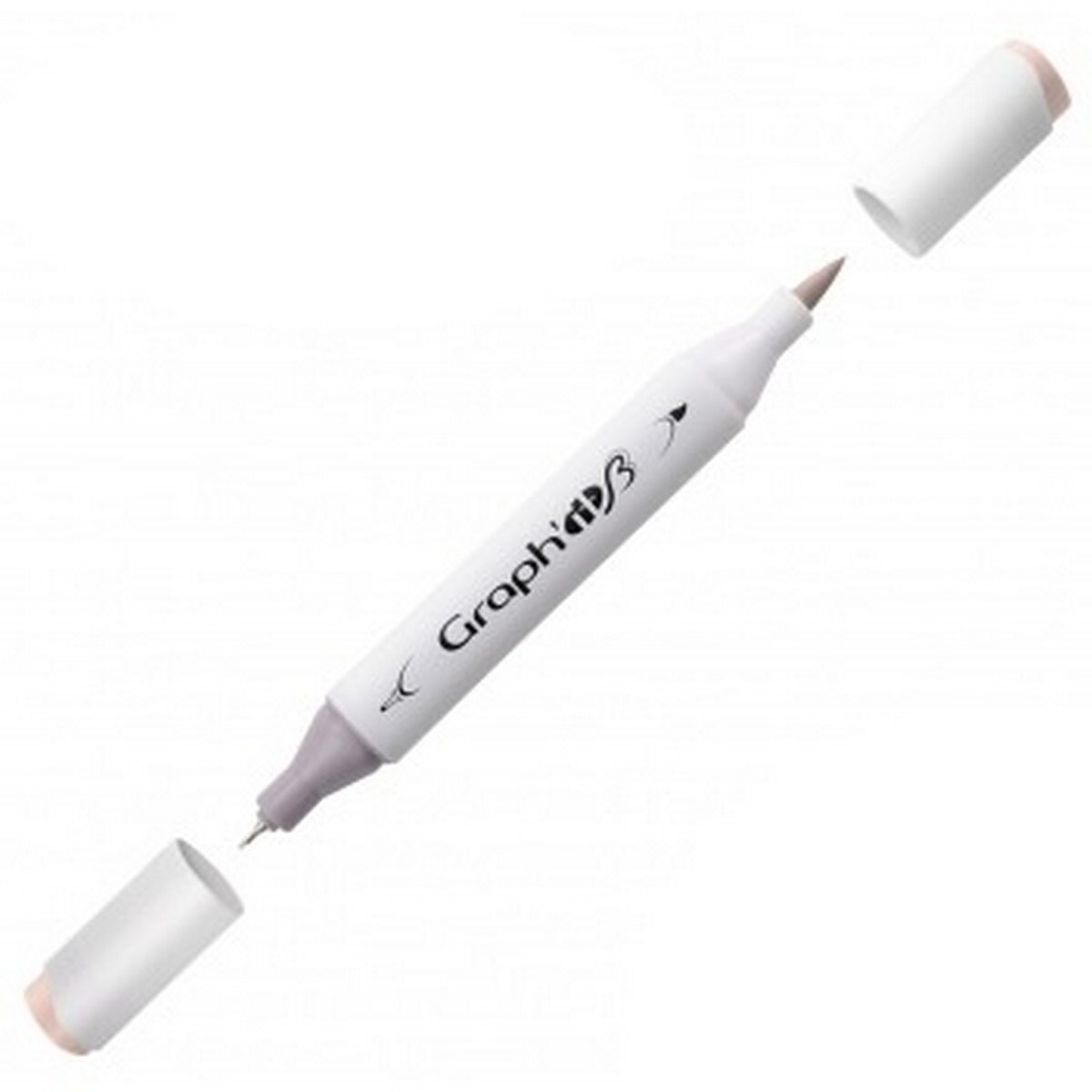 Marcador de Duas Pontas Brush Marker Nº4150 Nude GRAPH'IT 1