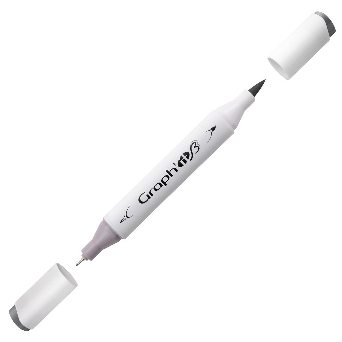 Imagem 0 de Marcador de Duas Pontas Brush Marker Nº8950 Neutral Grey 8 GRAPH'IT