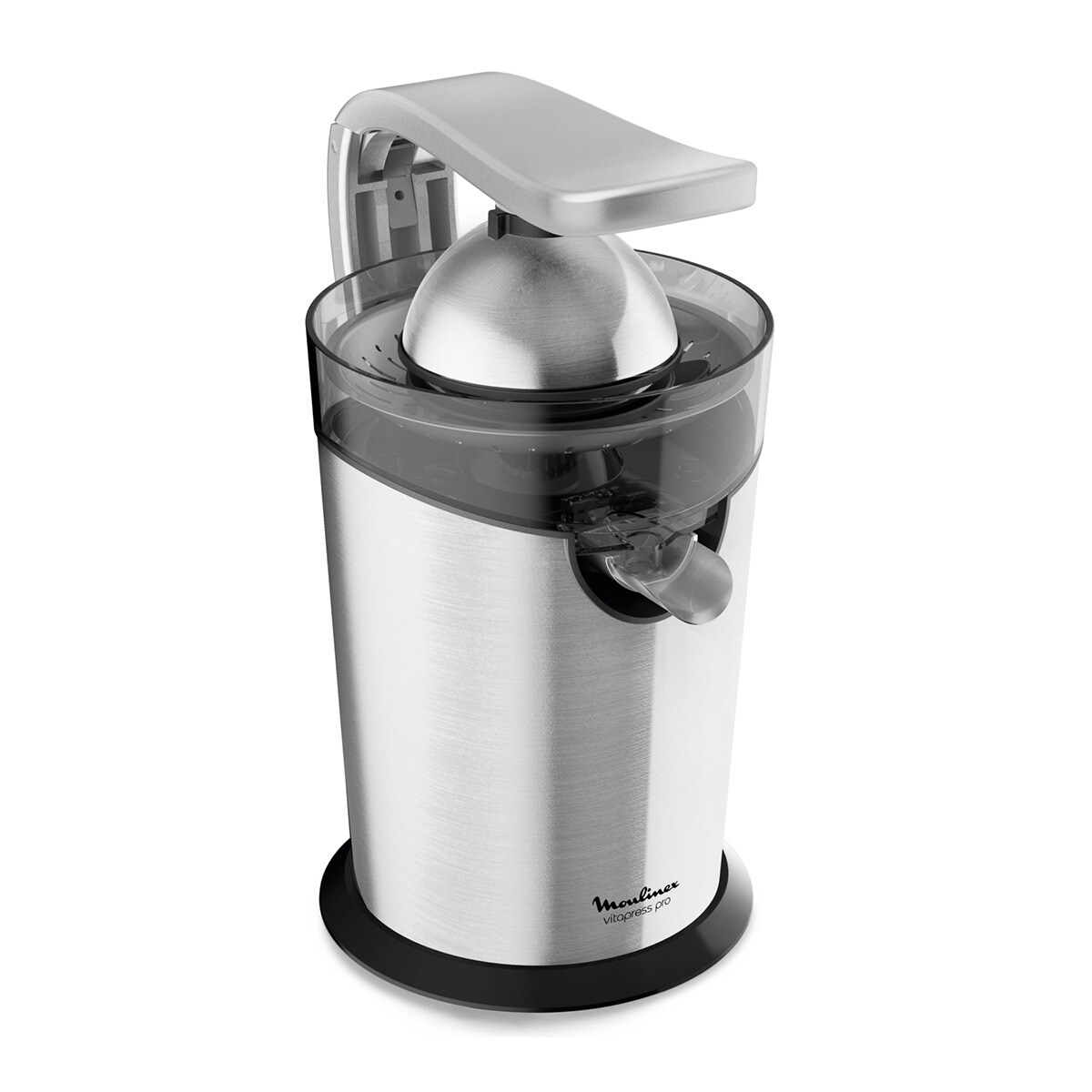 Exprimidor de palanca Moulinex Vitapress Pro PC700D10 con sistema antigoteo Acero Inox-1