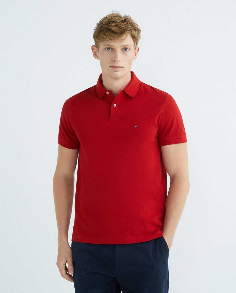 Polo basic regular fit à manches courtes