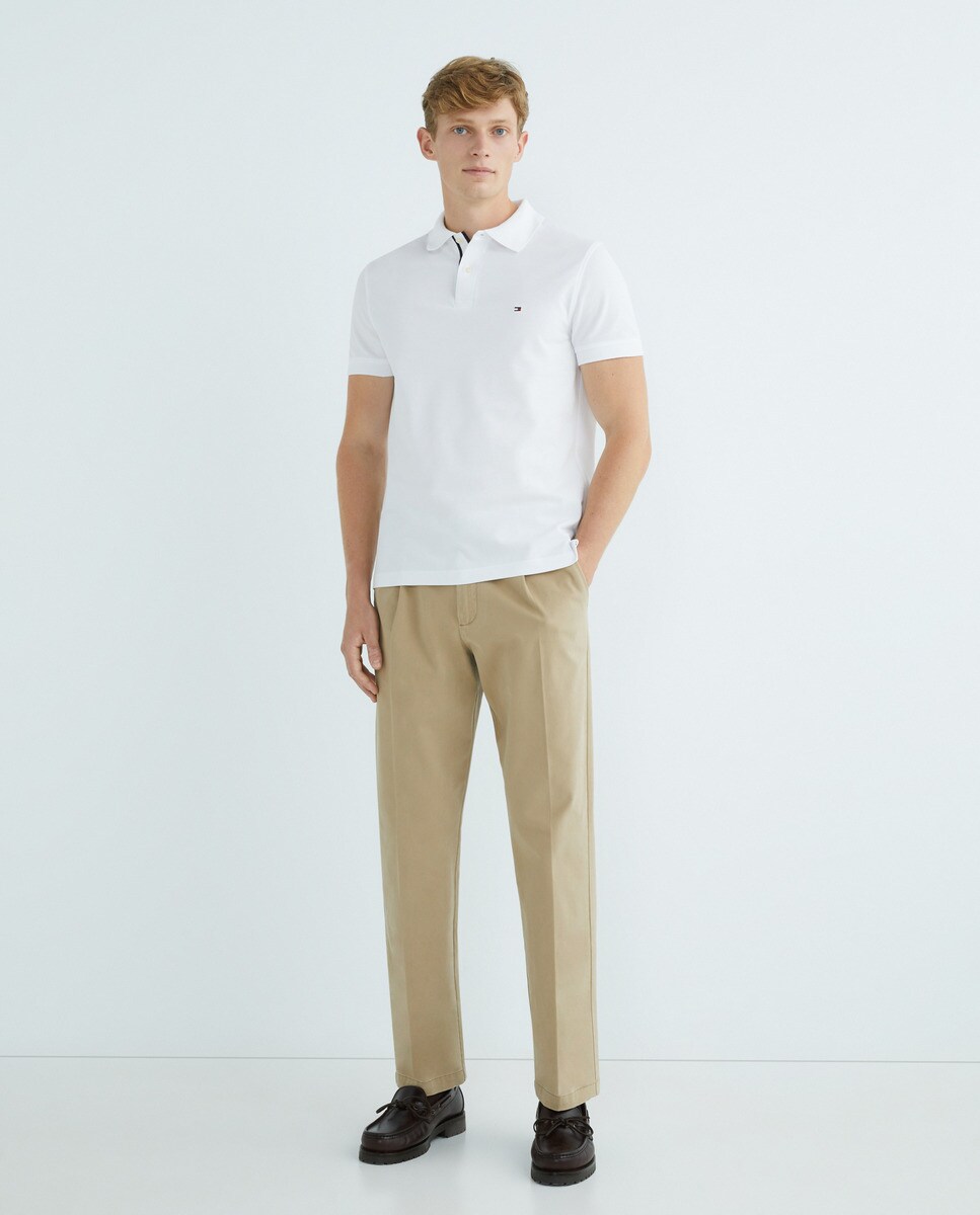 Polo regular fit à manches courtes