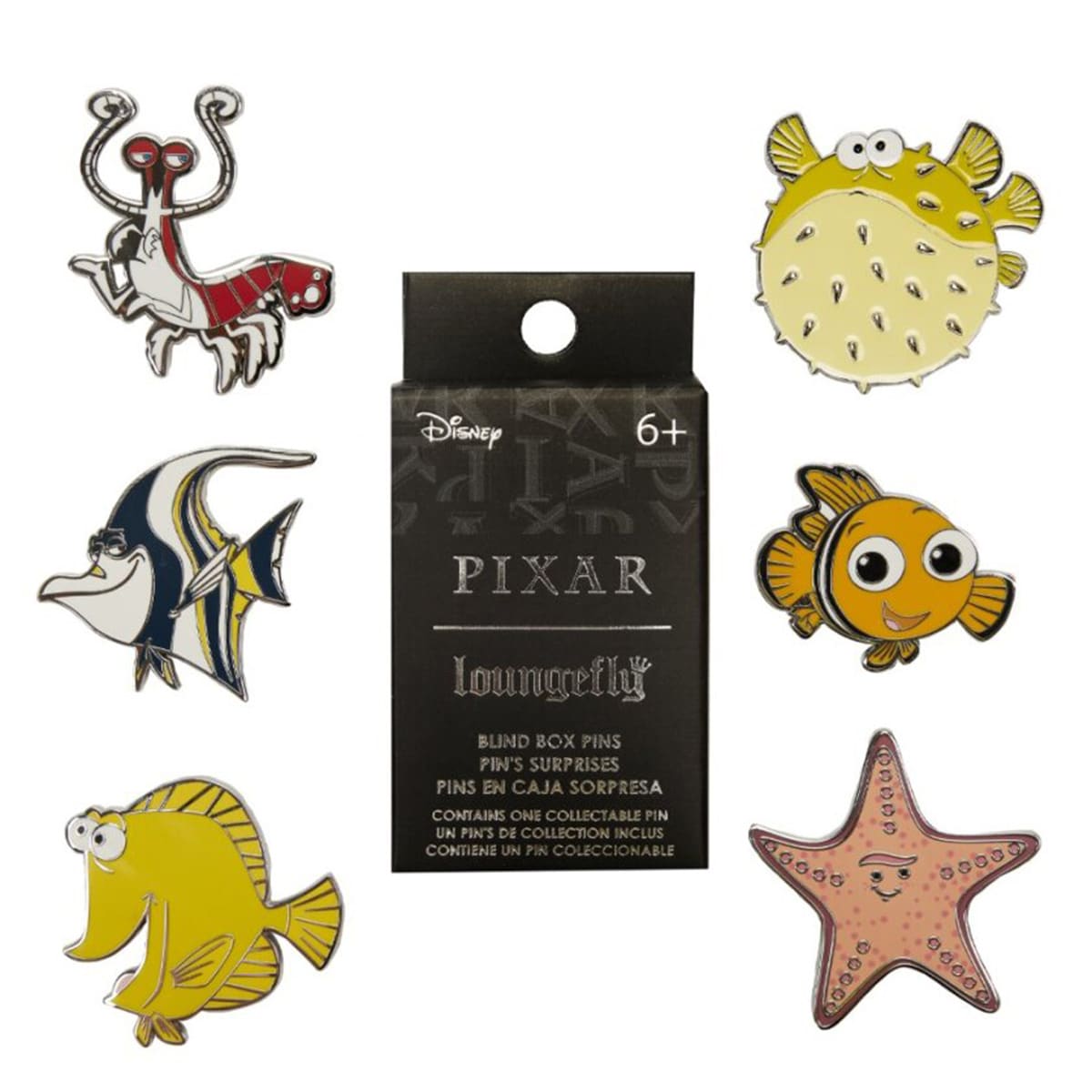 Pin en caja sorpresa Blind Box Buscando A Nemo Disney Funko 1