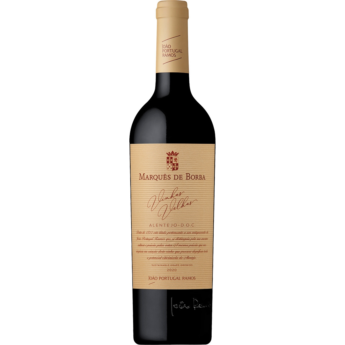 Vinho Tinto Alentejano Vinhas Velhas garrafa 75 cl