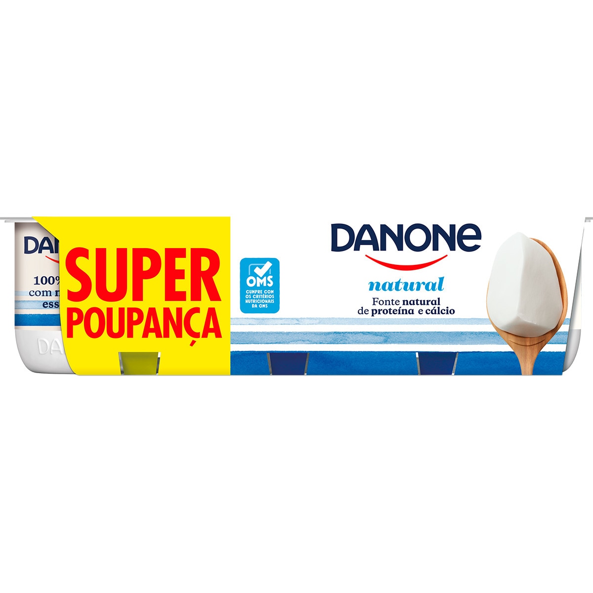 Iogurte Natural Pack 8 unidades embalagem 120 g