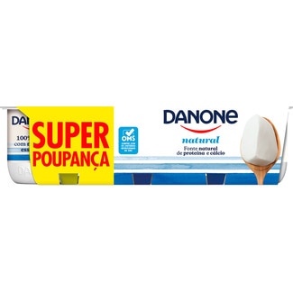 Iogurte Natural Pack 8 unidades embalagem 120 g - Danone