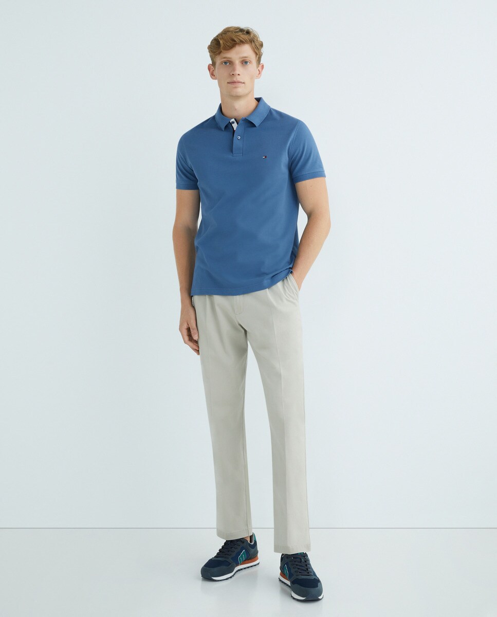 Polo regular fit à manches courtes