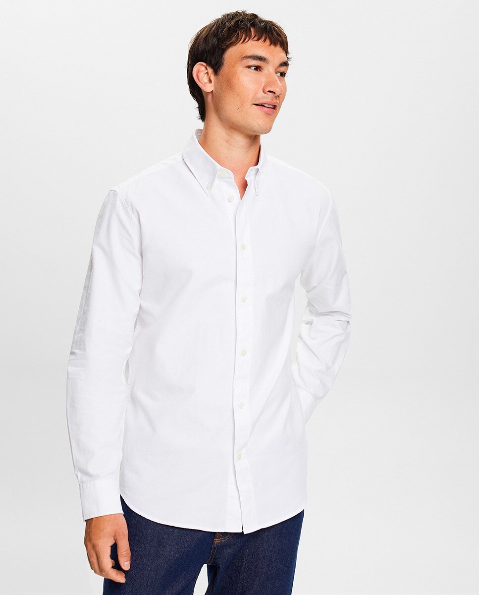 Chemise basique style oxford