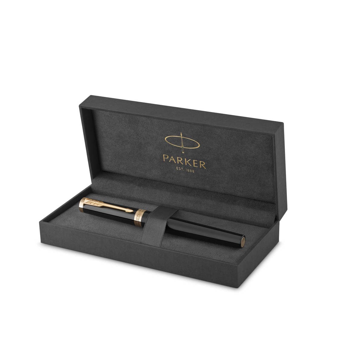 Rollerball Ingenuity GT - Preto Preto / Dourado-3