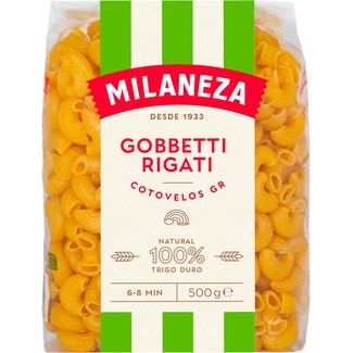 Cotovelos Grandes Gobetti Rigate embalagem 500 g - Milaneza