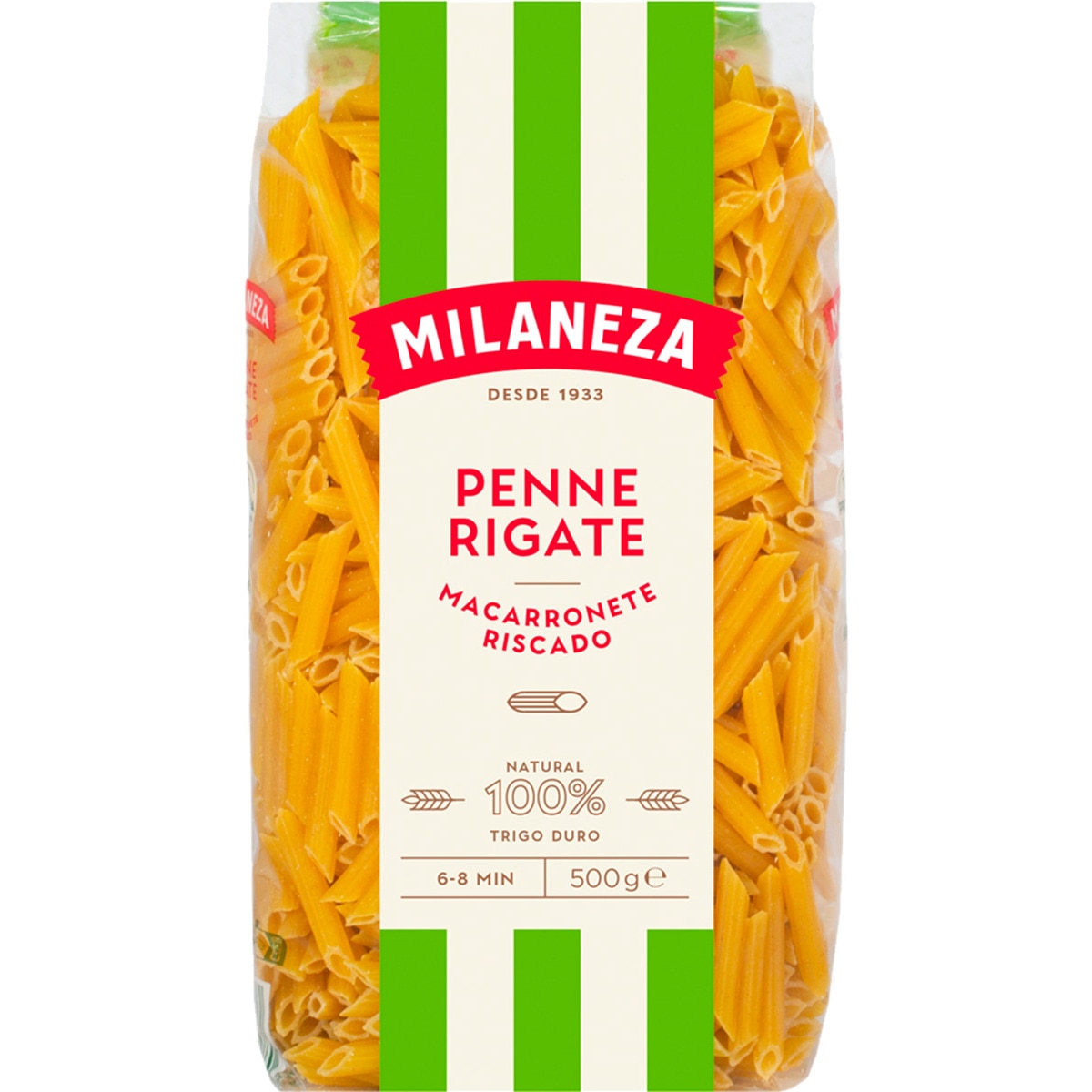Macarrão Riscado embalagem 500 g