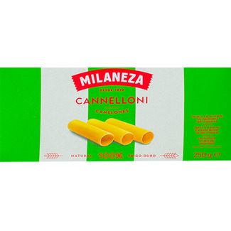 Canelones embalagem 250 g - Milaneza