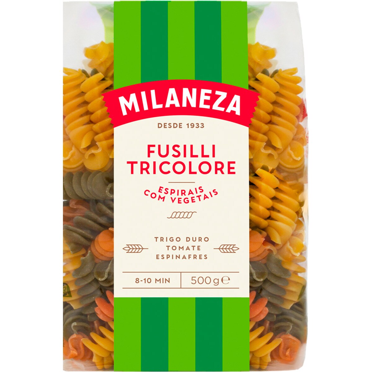 Espirais Tricolores embalagem 500 g