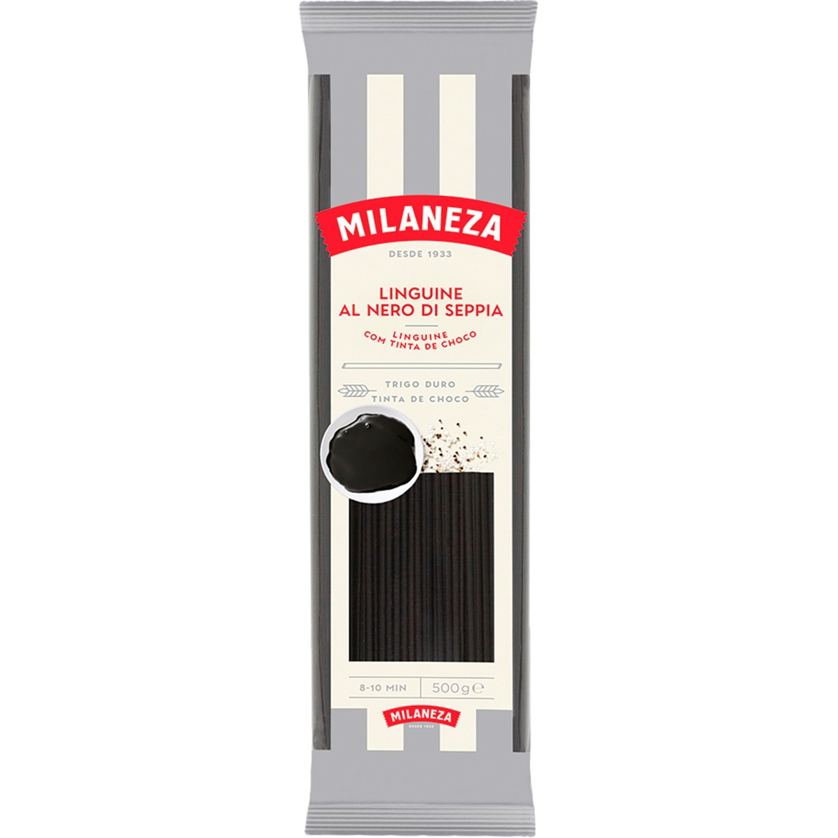 Linguine com Tinta de Chocos embalagem 500 g