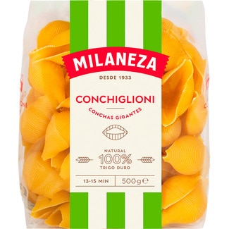 Conchas Gigantes embalagem 500 g - Milaneza