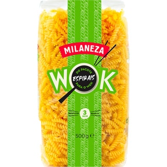 Massa Espirais embalagem 500 g - Milaneza