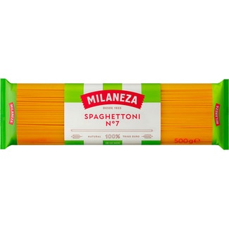Esparguete Nº 7 embalagem 500 g - Milaneza