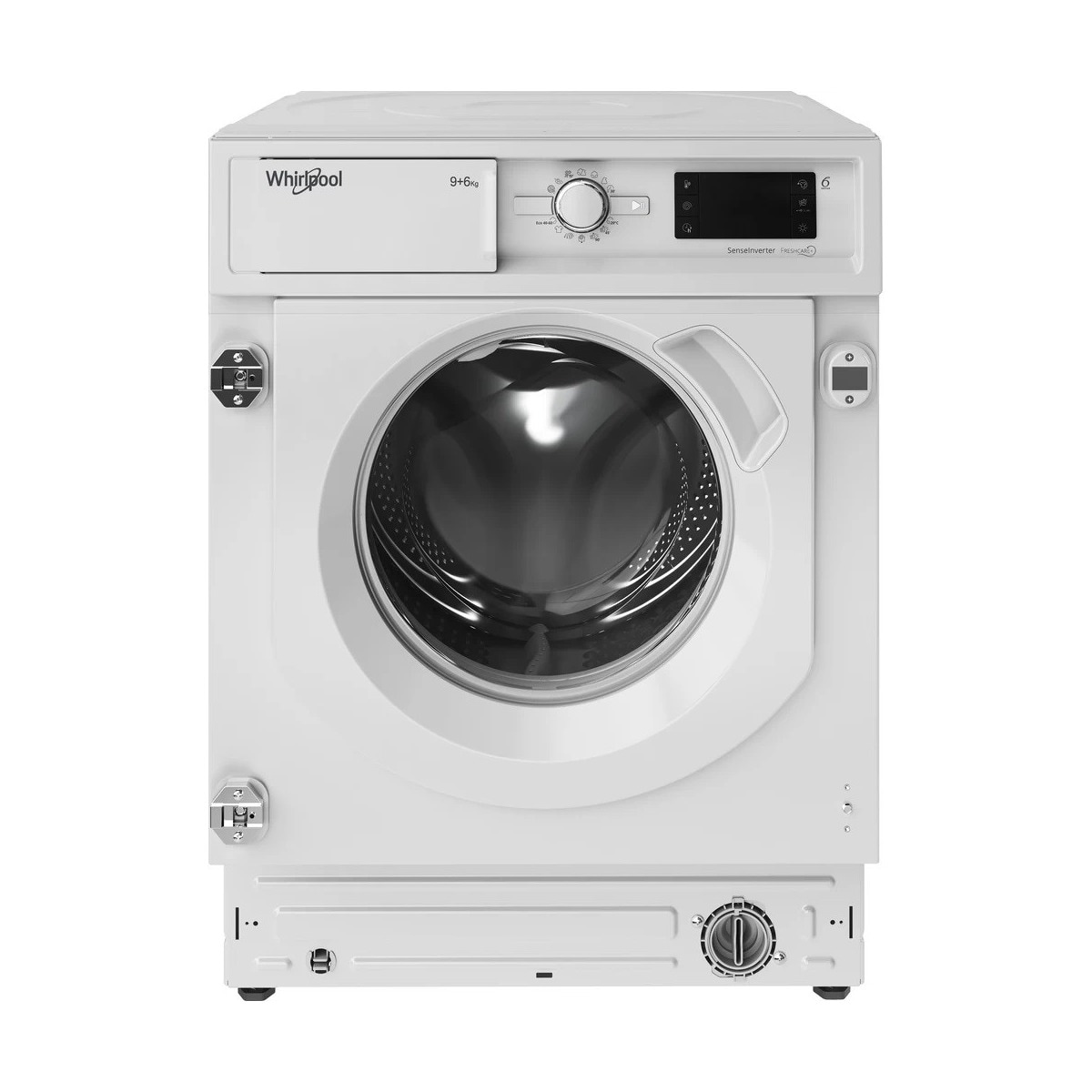 Imagem 0 de Máquina de Lavar e Secar Roupa Encastrável Whirlpool BI WDWG 961485 EU Tecnologia 6º Sentido de 9/6 Kg e 1400 rpm - Branco