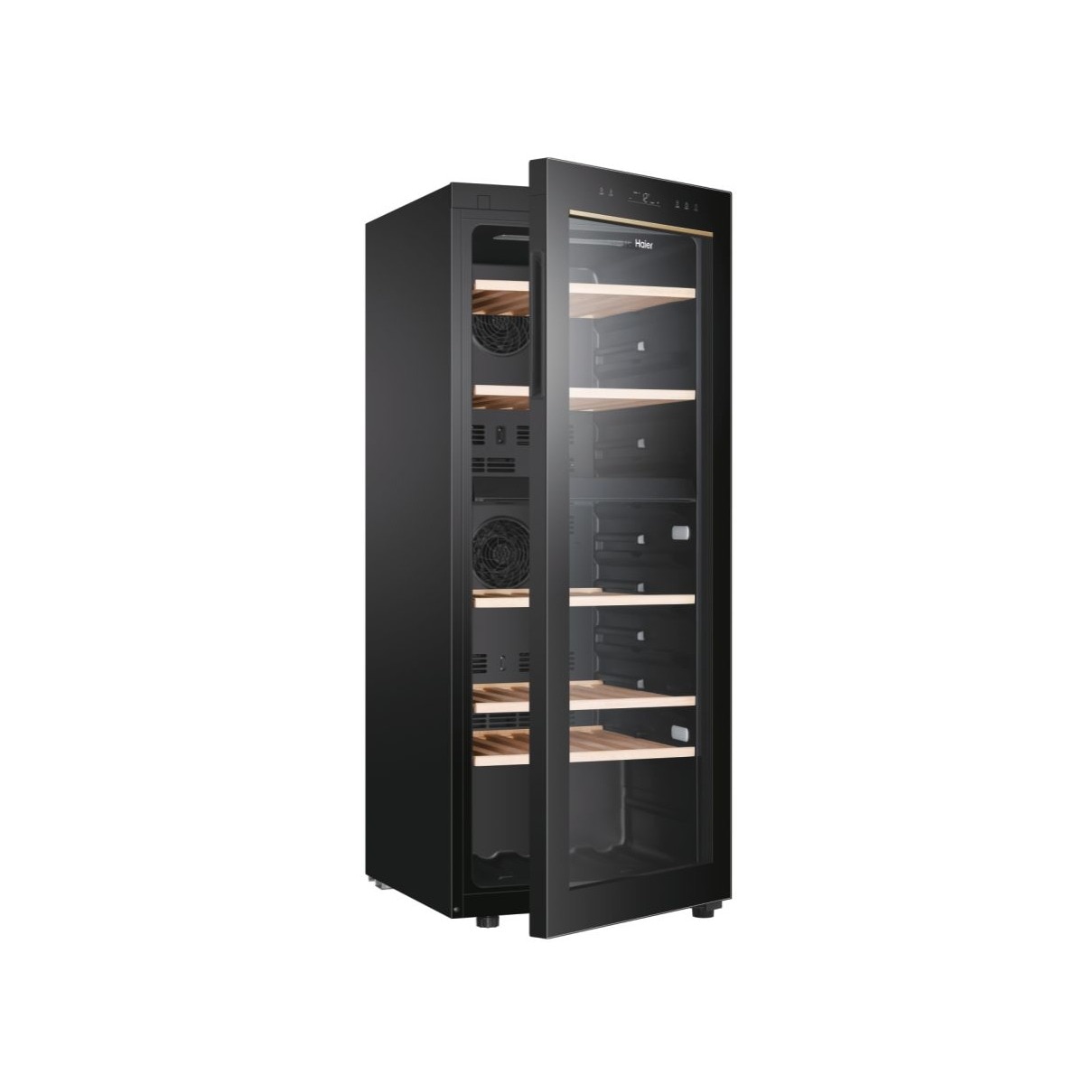 Garrafeira Haier Cave de Vinhos Wine Bank 50 Série 5 HWS79GDG e Capacidade de 79 Garrafas Standard - Preto Preto / Vidro-8