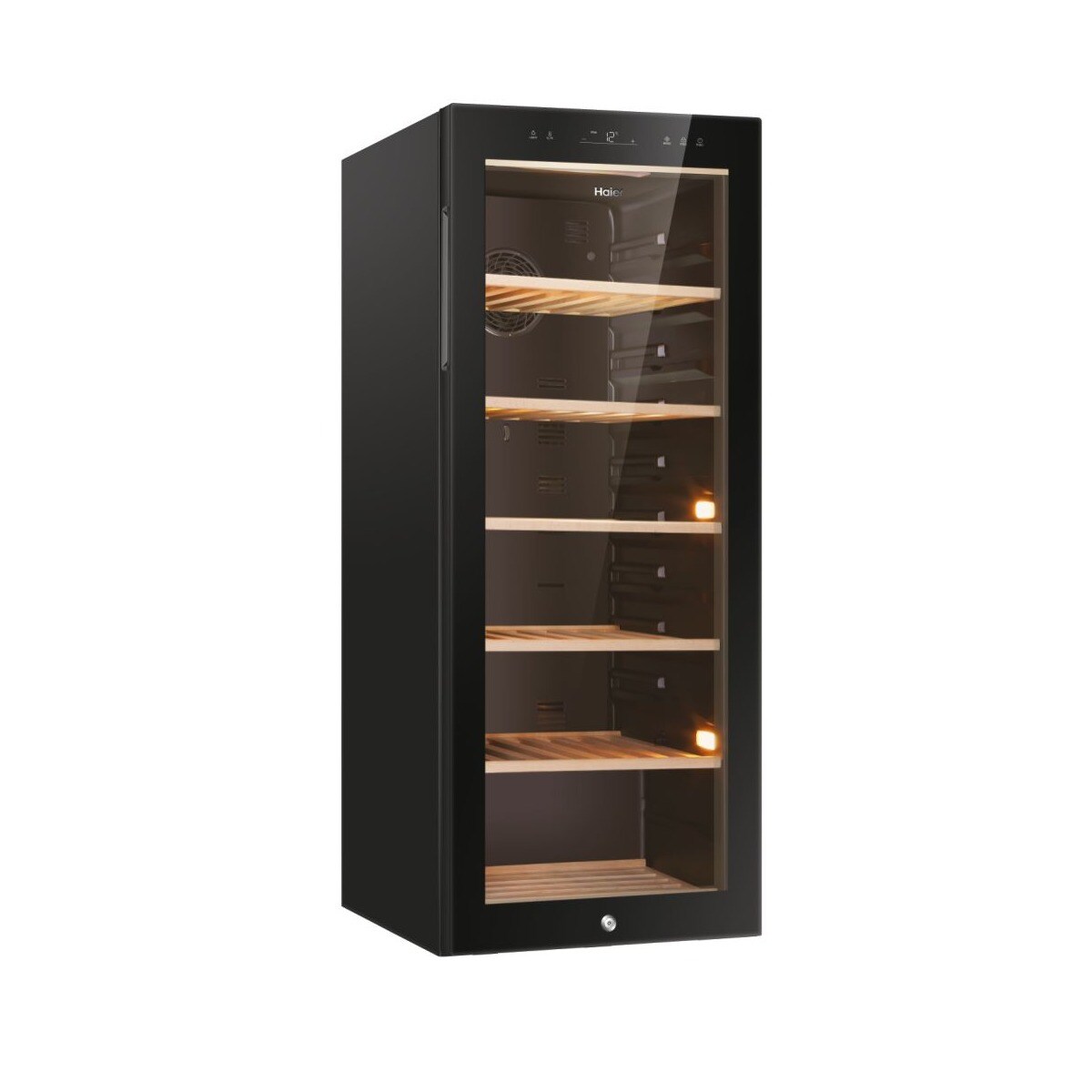 Garrafeira Haier HWS84GA Cave de Vinhos Wine Bank 50 Série 5 e Capacidade de 84 Garrafas Standard - Preto Preto / Vidro-9