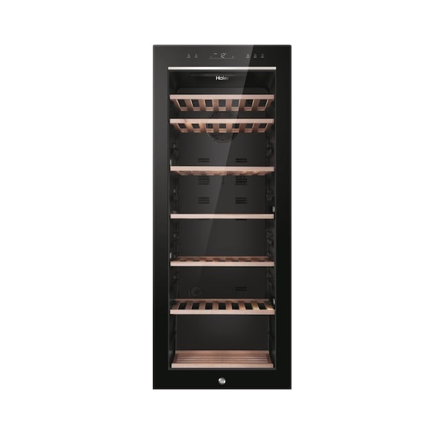 Imagem 0 de Garrafeira Haier HWS84GA Cave de Vinhos Wine Bank 50 Série 5 e Capacidade de 84 Garrafas Standard - Preto