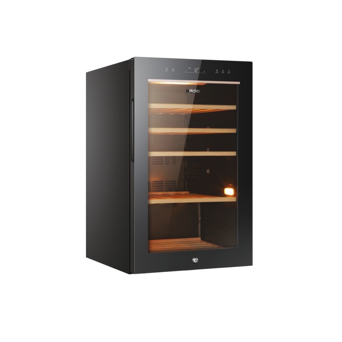 Garrafeira Haier HWS49GA Cave de Vinhos Wine Bank 50 Série 5 e Capacidade de 49 Garrafas Standard - Preto Preto / Vidro-7