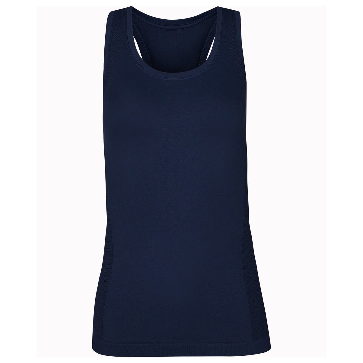 T-shirt de mulher Athlete Seamless Workout Tank Top Sweaty Betty Azul-escuro-4