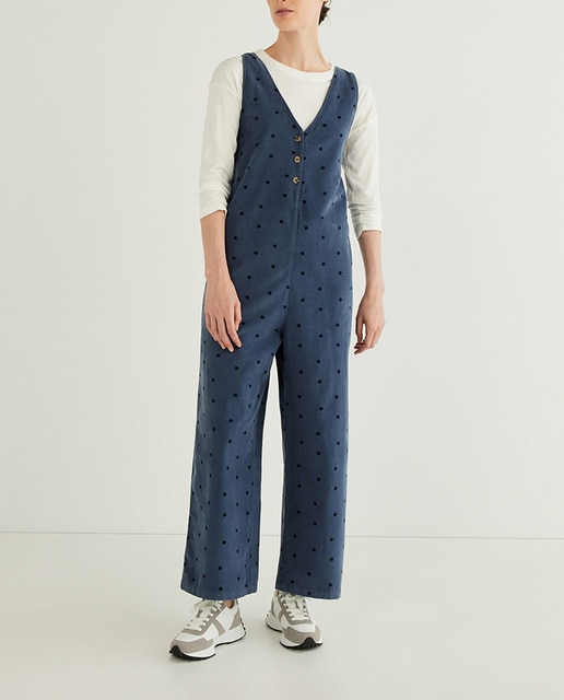 Imagen 0 de Peto de mujer micropana con estampado de lunares