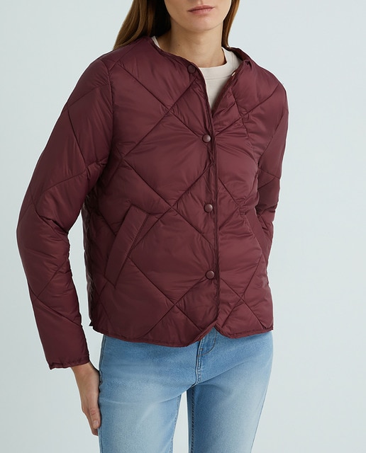 Imagen 0 de Chaqueta de mujer acolchada lisa