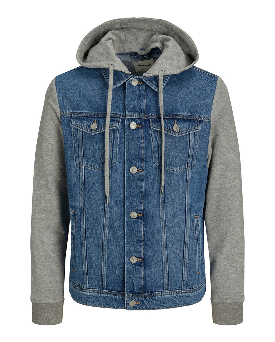 Veste en jean et sweat