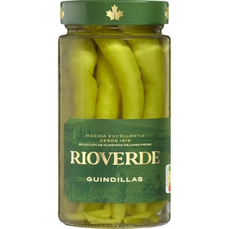 guindillas vascas frasco 120 g neto escurrido - Rioverde