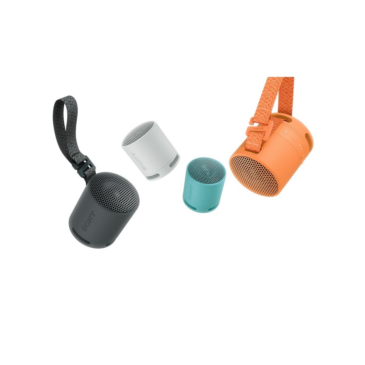 Coluna Portátil Sony SRSXB100H Compacta, Som Potente e Nítido com Bluetooth - Cinzento Cinzento-claro-11