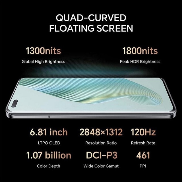 Smartphone Honor Magic5 Pro 5G 12GB/512GB Dual Sim Preto Preto-3