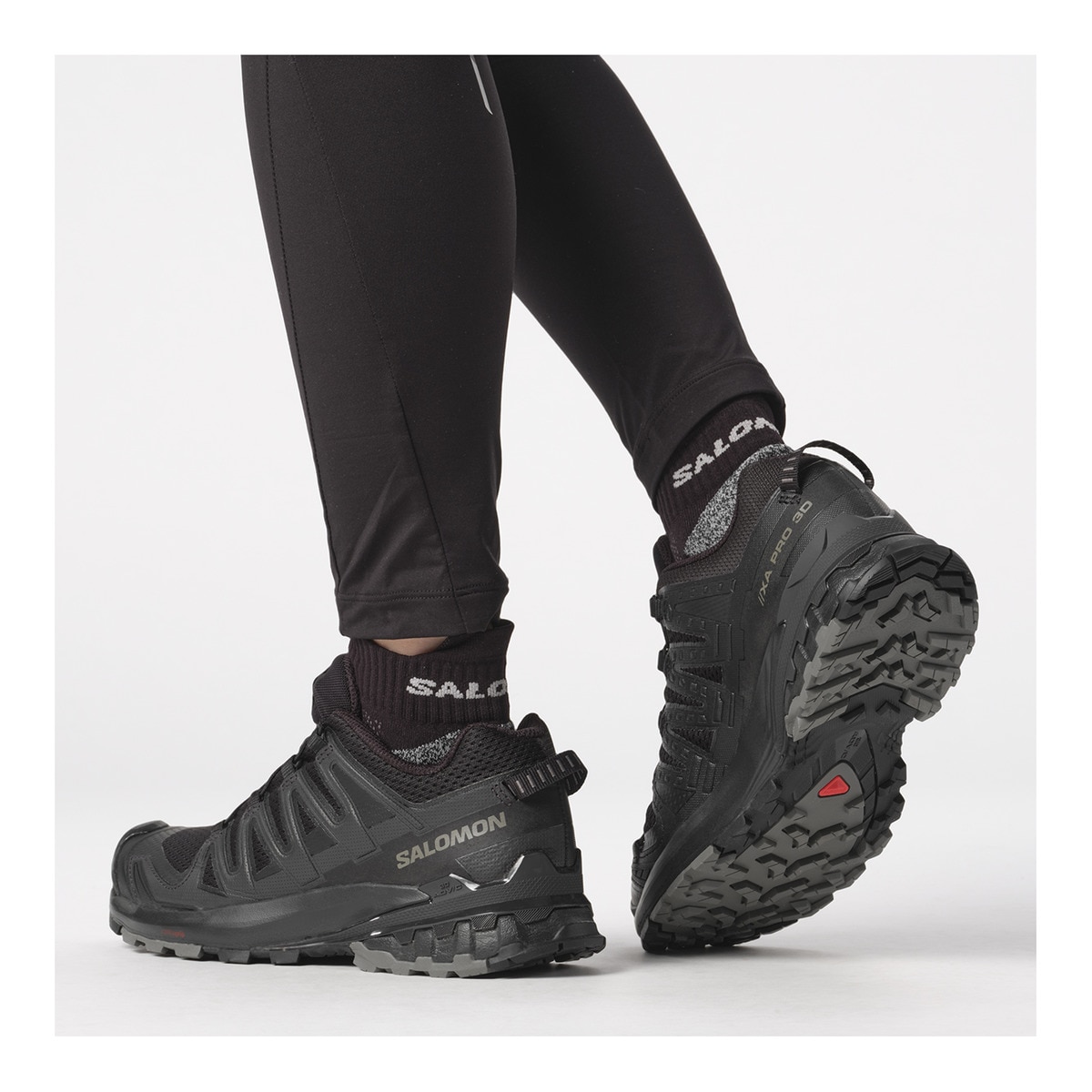 Sapatilhas de Trail Running de Mulher XA Pro 3D V9 W Preto-3