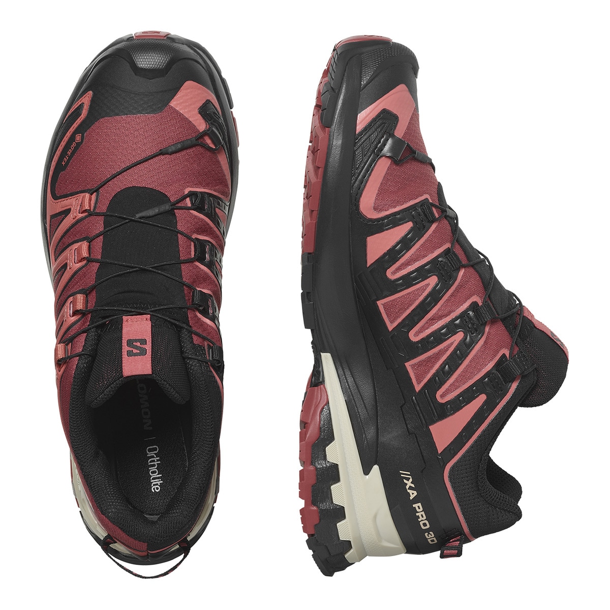 Sapatilhas de Trail Running XA Pro 3D V9 GTX W Bordeaux-2