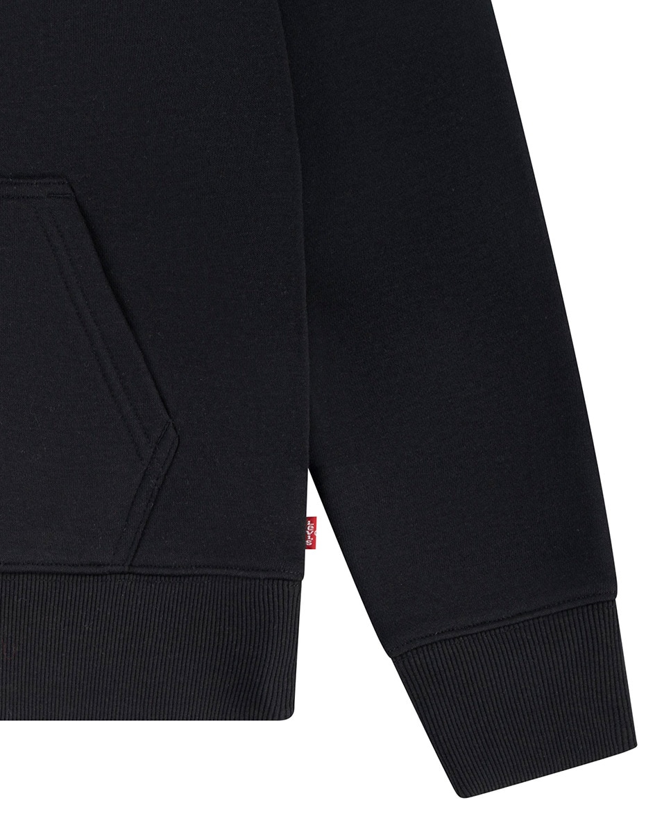 Sweatshirt com Capuz Preto-7