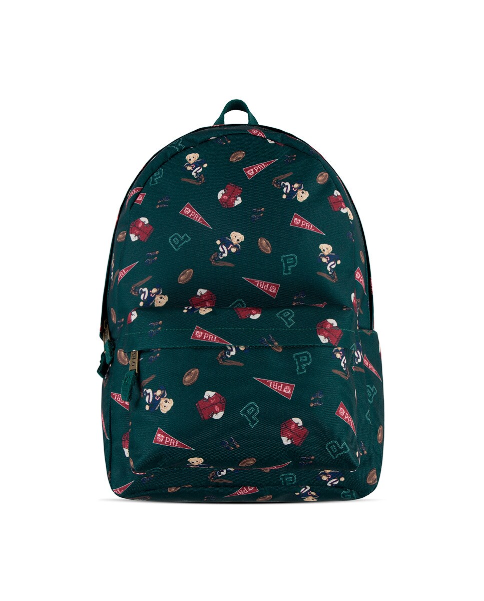Sac avec motif de la marque sur le devant