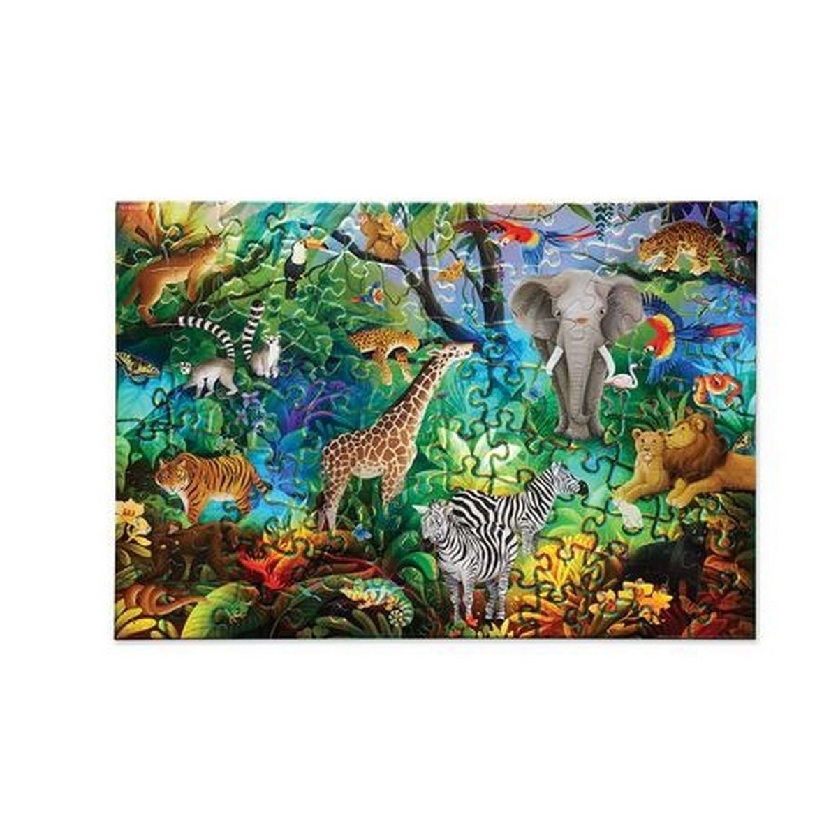 Puzzle Holográfico 100 Peças Jungle Paradise 2