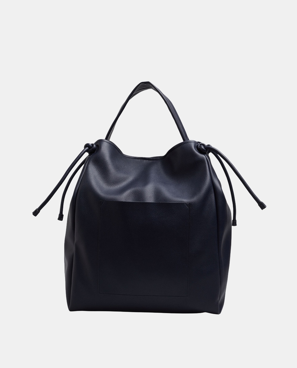 Grand sac à main avec poche avant ou