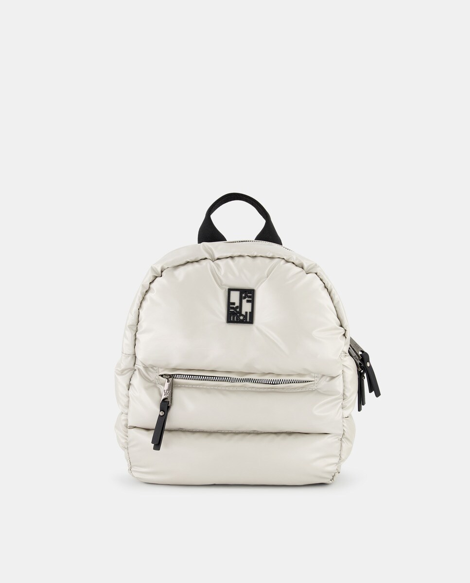 Sac à dos moyen matelassé avec poche avant