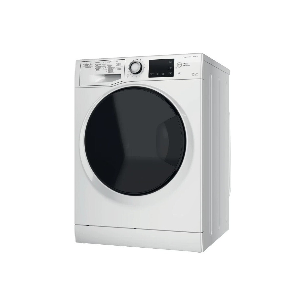 Máquina de Lavar e Secar Roupa Indesit NDB 8636 DA SPT Carga Frontal de 8/6 Kg e 1400 rpm - Branco Branco-2