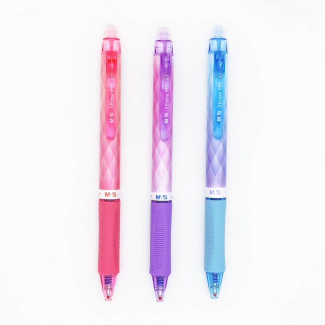 Imagen 0 de Bolígrafo de gel borrable retráctil 0,7mm azul M&G