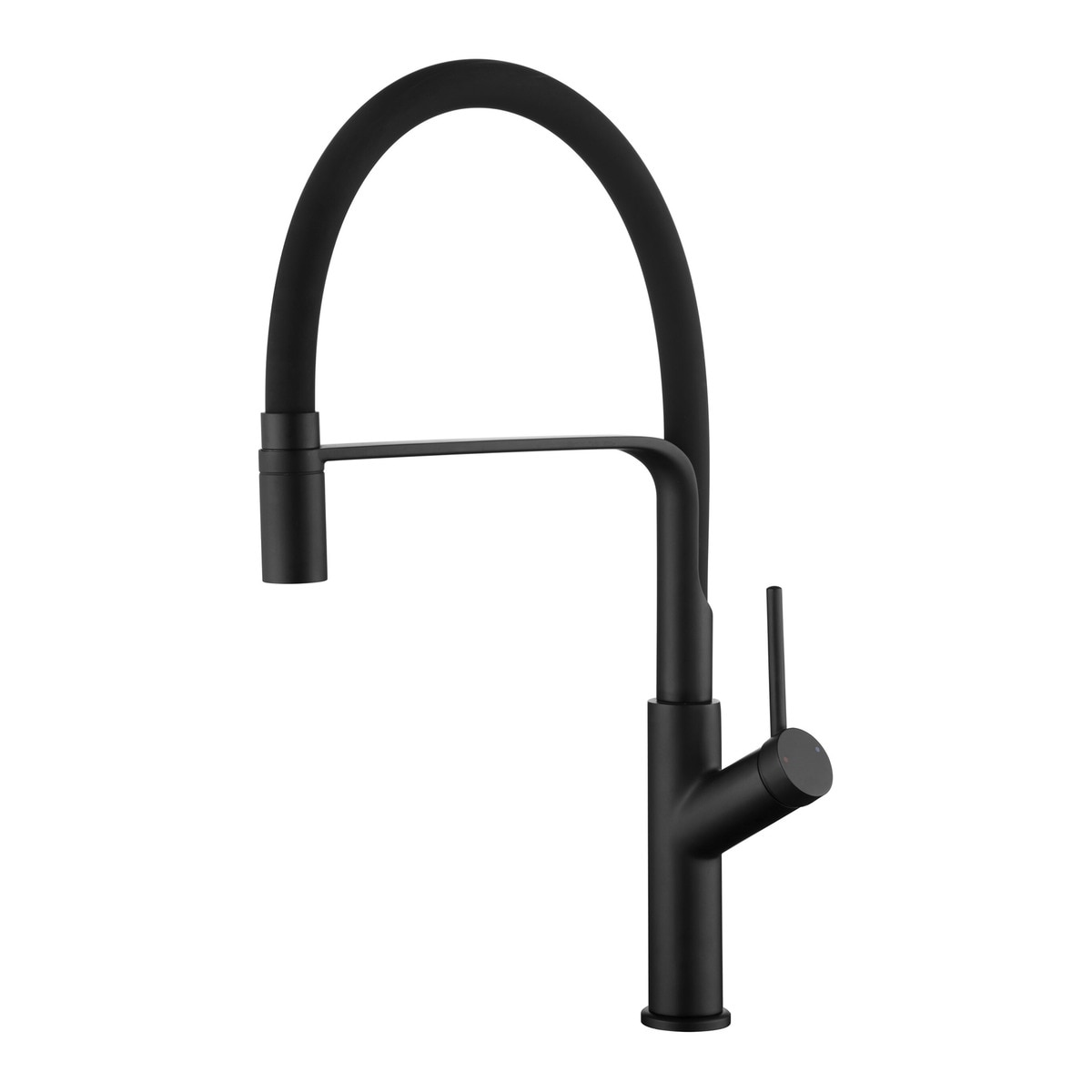 Grifo de cocina monomando con caño extraíble Sena Imex Cromo-1