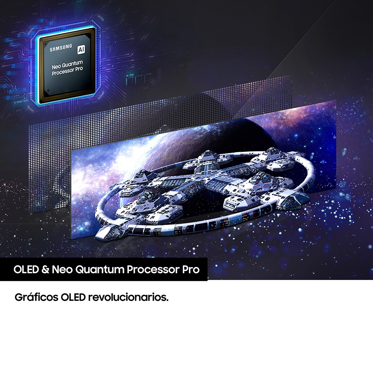 Monitor PC Gaming curvo 49" (124,5 cm) Samsung Odyssey Oled Neo G9 Smart, 240 Hz, Smart TV Apps Blanco-8